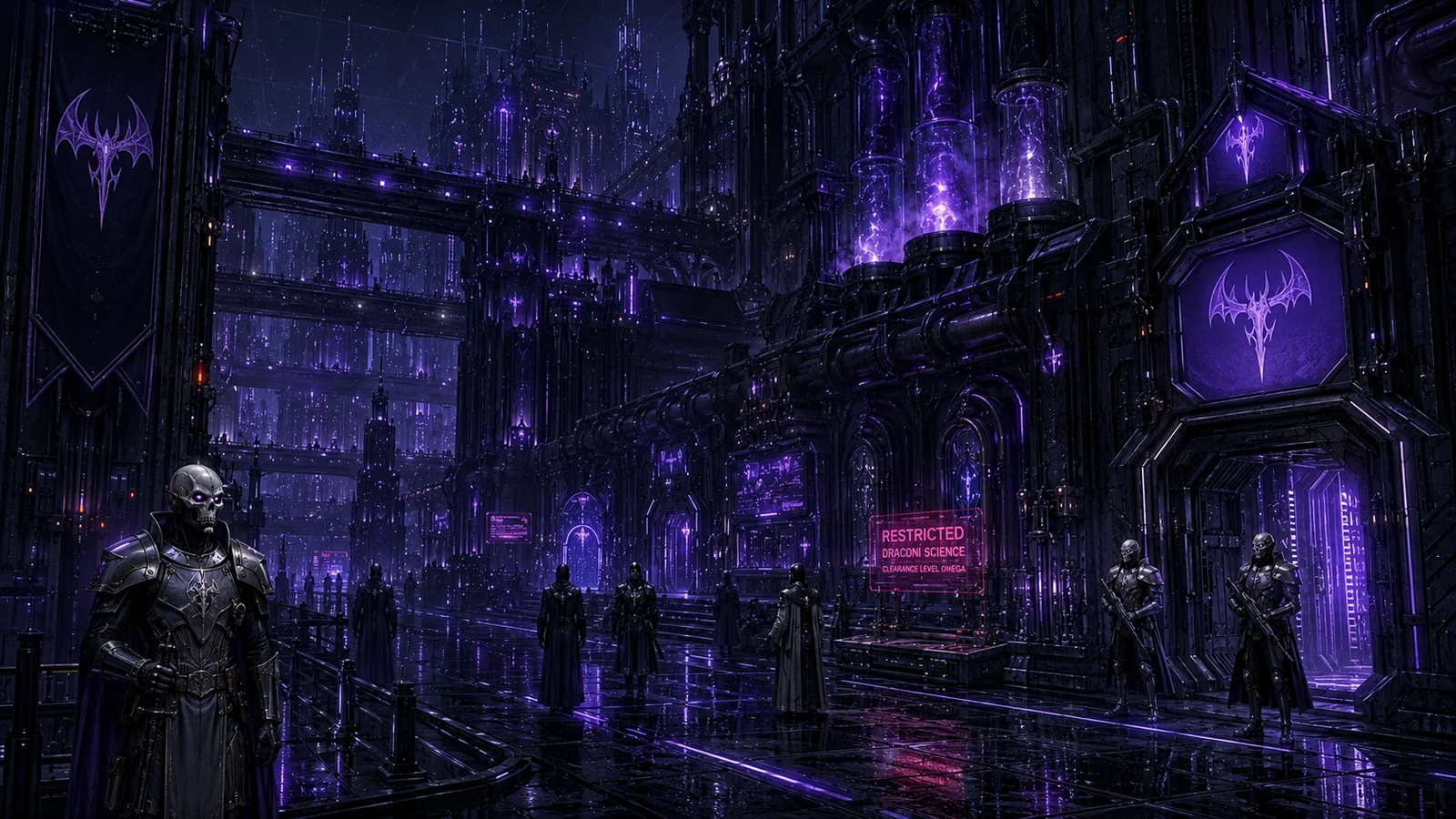 Restricted Draconi science facility