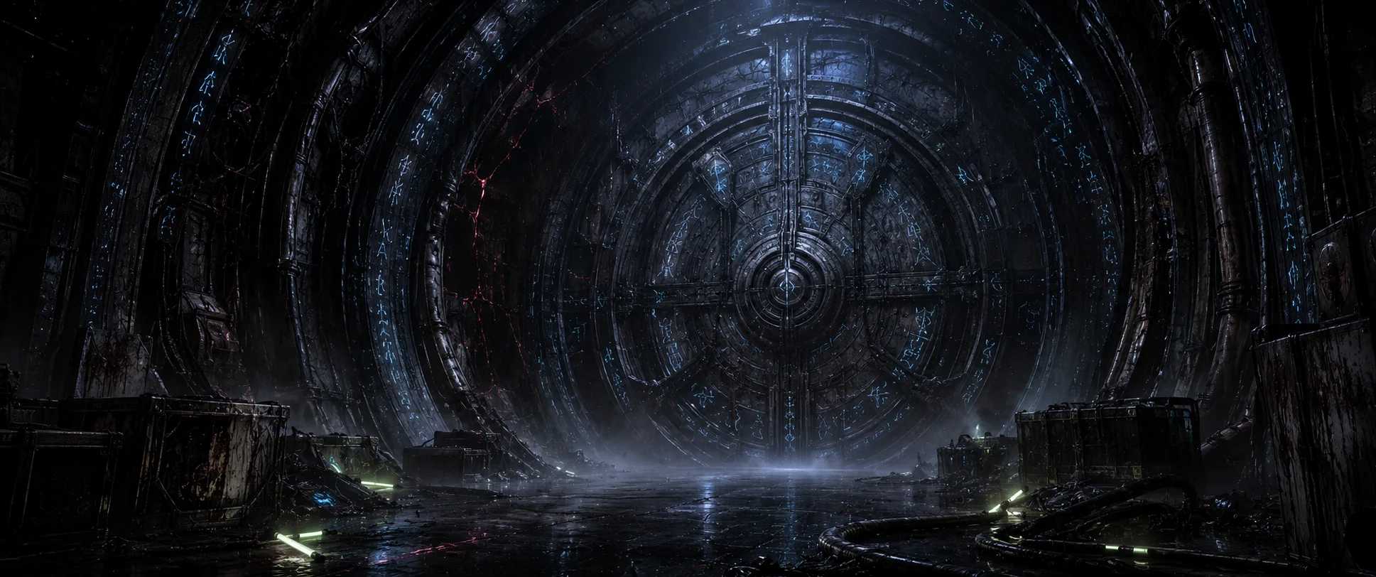 The sealed Vault door
