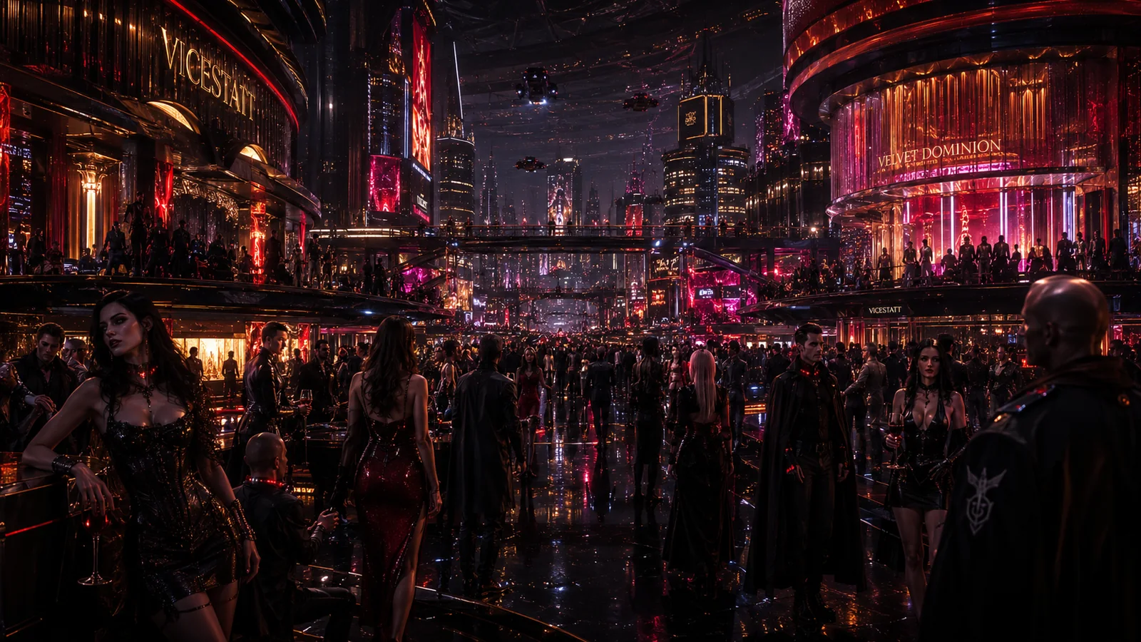 Vicestatt entertainment district